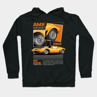 1969 AMC AMX/3 classic Car Hoodie